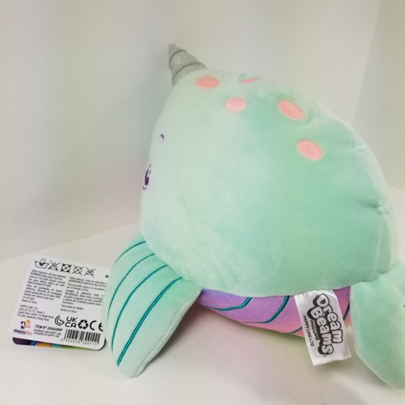 DREAM BEAMS - Nickie the Narwhal Plush Toy (7.5"/18cm), Huggable Cuddly Companio - Picture 8 of 14